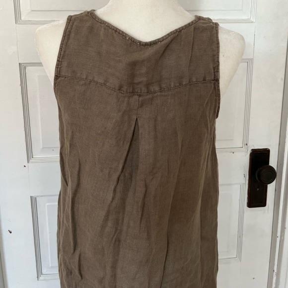 Nicole Miller | NWT 100% Linen Tank Dress - Picture 5 of 8